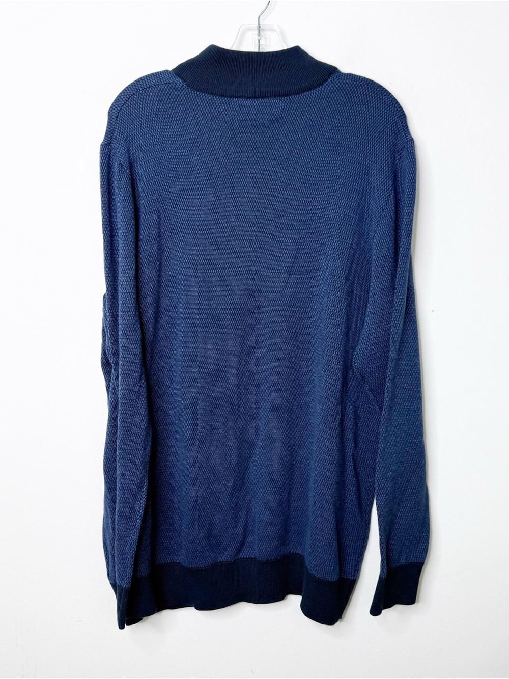 VINEYARD VINES | Men's Hamilton 1/2-Zip Pullover Sweater Navy Black Sz. 2XL XXL - Picture 4 of 4